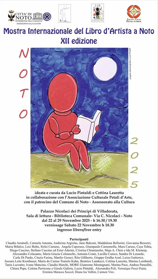 Mostra Internazionale del Libro d’Artista a Noto” XII edizione